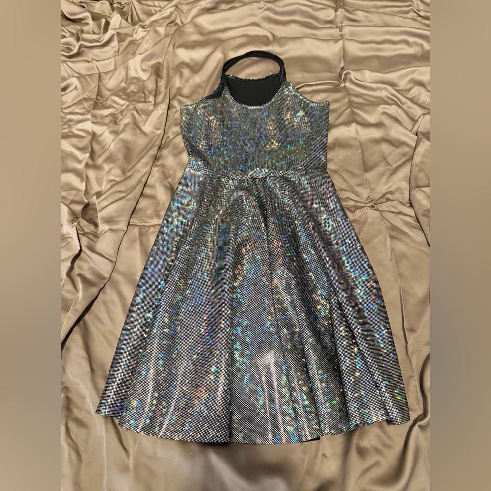 RARE BlackMilk Disco Skater Dress | Reversible Neckline | Size M